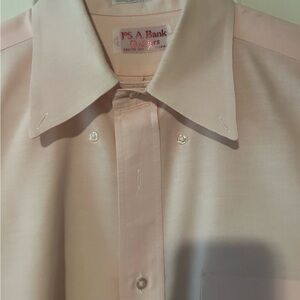 Jos. A Bank Men’s button down collar shirt. Dry cleaned for you. EUC. Pink